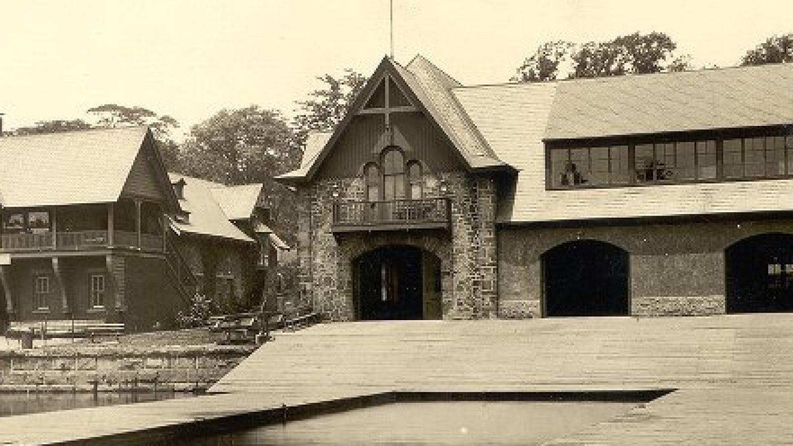 image from 1930 boathouse from Schuylkill