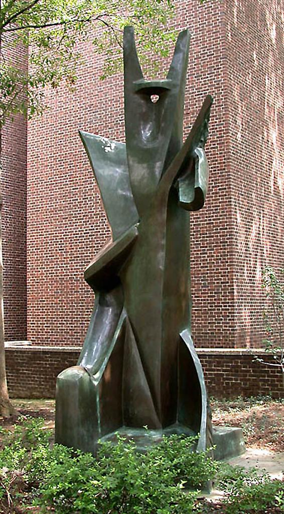 Solomon freestanding statue