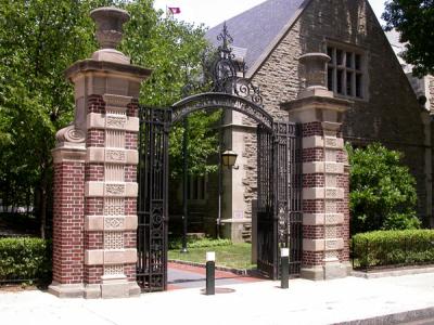 Twin Wrought Iron Gates