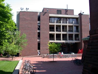 Meyerson Hall courtyard