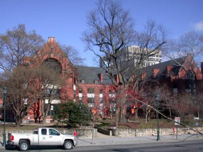 A view of the Ralston House from the street