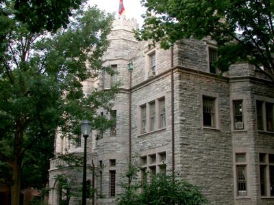 View of building from ground level